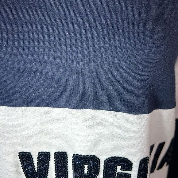 Victoria’s Secret PINK West Virginia mountaineers sweatshirt size XS - Picture 3 of 14